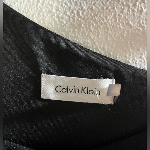 Calvin Klein gold chain black dress - Picture 3 of 5